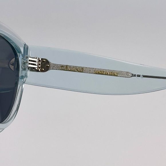 Celine Sunglasses CL40008F 86V Unisex Oval Transparent Blue Gradient - Picture 5 of 9
